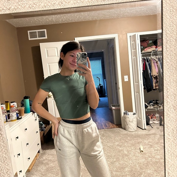 Oner Active Forest Green Short Sleeve Athletic Tee - Picture 6 of 6